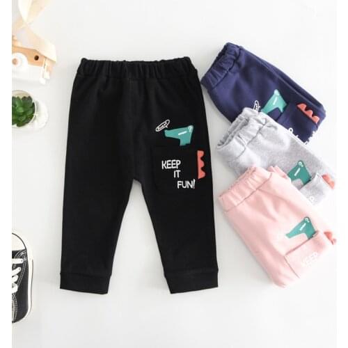 Baby Kids Boys Girls Long Trousers Cartoon Baby Animals Sweatpants Girls Clothing Kids Pants