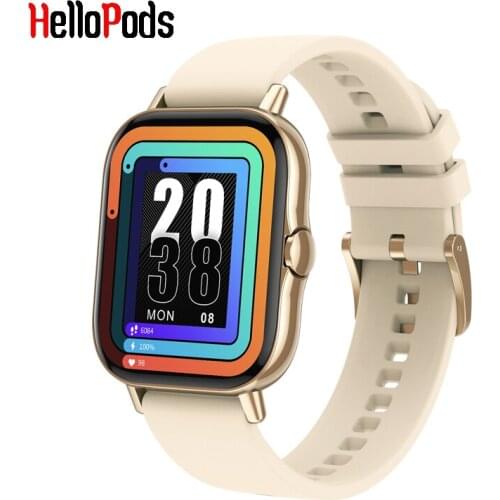 HelloPods DT94 Smartwatch Men Women Menstrual Cycle Reminder Fitness Bracelet 1.78inch Bluetooth Call Wristwatch For ios Android