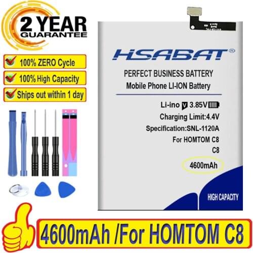 Top Brand 100% New 4200mAh Battery for Homtom C8 Batteries + free tools