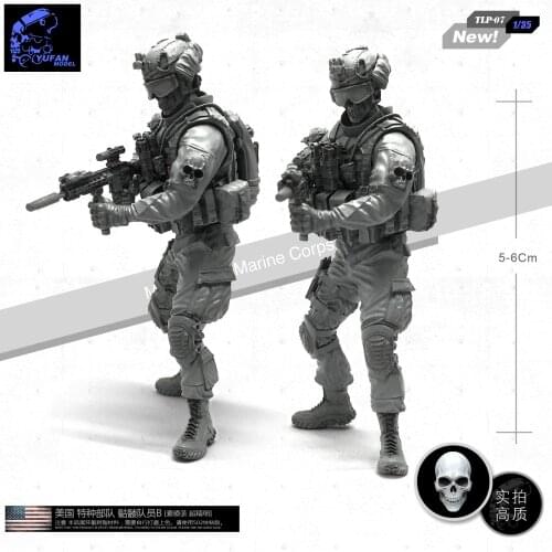 1/35 Resin Soldier Skeleton Member of Us Special ForcesTLP - 07