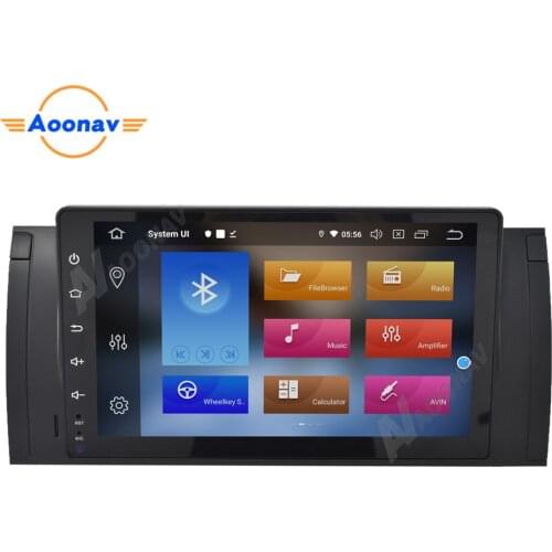 1 DIN Android 10 Car radio for BMW E39 E53 X5 M5 car stereo autoradio auto audio tape recorder IPS screen