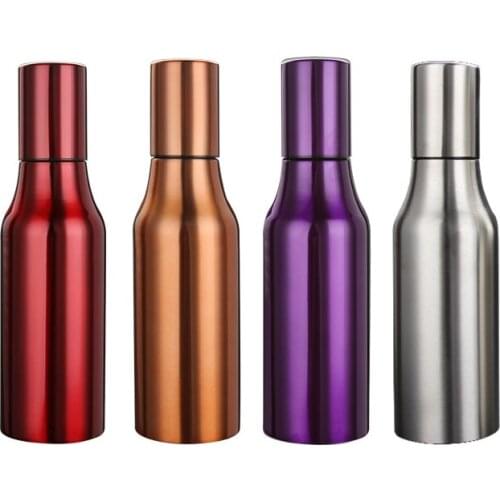 1PC 750ml Stainless steel Oil Dispenser leak-proof oiler spice jar oil bottle kitchen creative cruet olive oil bottle J1452-2