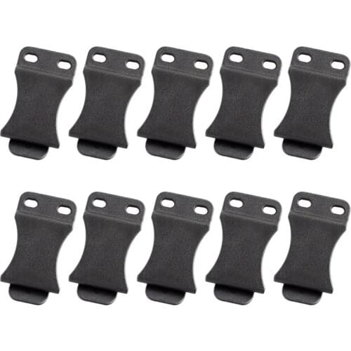 10PCS/LOT Quick Clips For 1.5" Belts Kydex Holster Belt Clip Loop with Screw Fits IWB Applications Tool Part