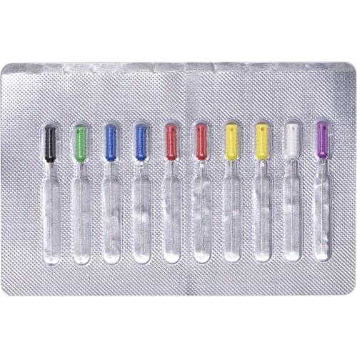 10pcs/pack Dental Root Canal Cleaning Smooth Needle Dental Square Broaches barbed broaches for Root cleaning
