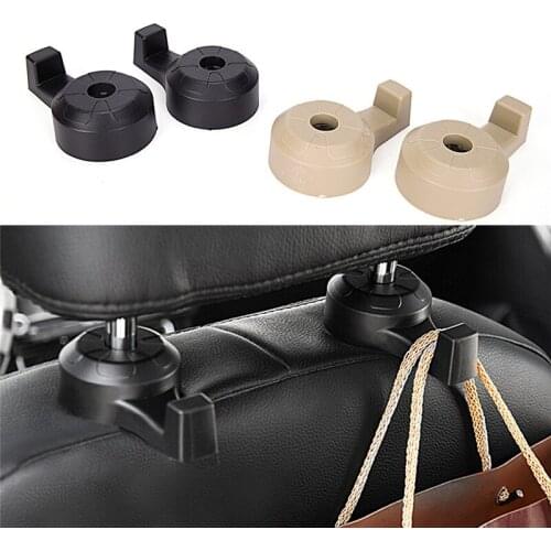 Hot 2Pcs Universal Car Truck Suv Seat Back Hanger Organizer Hook Headrest Holder