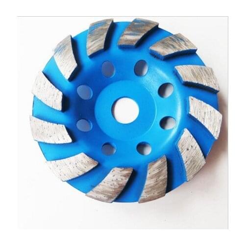 4 inch 100mm diamond segment grinding cup wheel for wet polisher for ceramic cement concrete granite stone ceramic