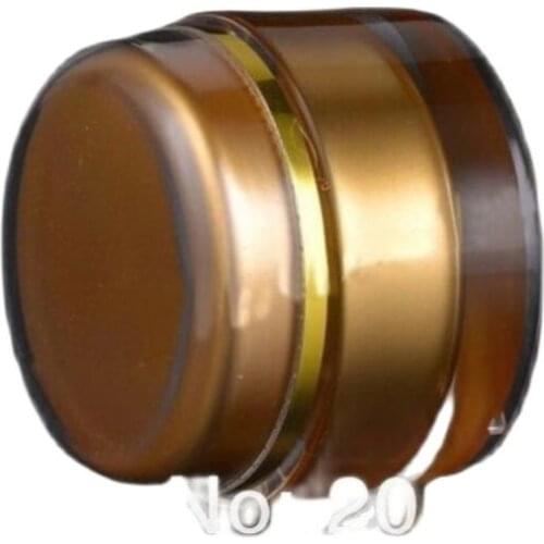50G acrylic gold roundcream bottle ,cosmetic container,,cream jar,Cosmetic Jar,Cosmetic Packaging