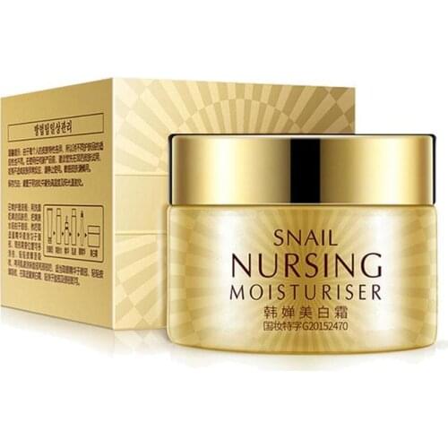 Collagen Day Cream Snail Face Cream Hyaluronic Acid Moisturizer Anti Collagen Day Cream Repair Dry Skin Care