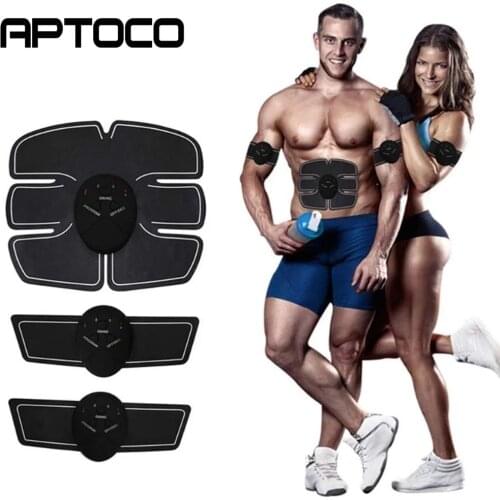 Fitness Abdominal Muscle Trainer EMS Electric Press Stimulator Slimming Machine Fitness Gym Equipment For training Apparatus Set