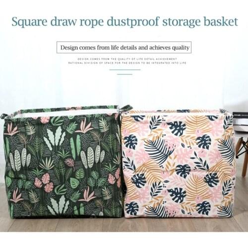 Dirty Clothes Storage Basket Three Grid Organizer Basket Collapsible Large Laundry Hamper Waterproof Home Laundry Basket