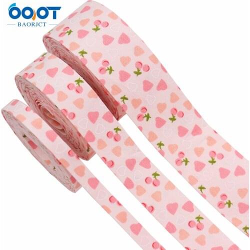 Double-Sided Flower Thicken Cloth Ribbon 5Yards M-21820-1529 38MM DIY Crafts Hairclip Apparel Accessories And Sewing Decorations