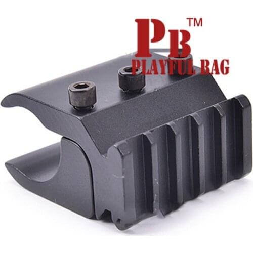 Custom Playful bag capture accessories single-tube pickup track adapter 20MM track installer tube clamp sight holder OA16