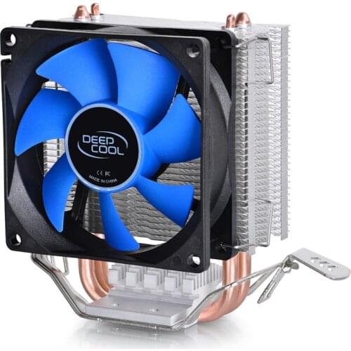 DEEPCOOL ICE EDGE MINI FS V2.0 CPU air-cooled radiator, pure copper 2heat pipe, suitable for INTER and AMD platform installation