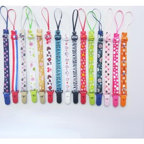 Adjustable Baby Pacifier Clip Chain Dummy Clip Nipple Holder Children Nipple Feeding Teether Chian Anti-drop Rope