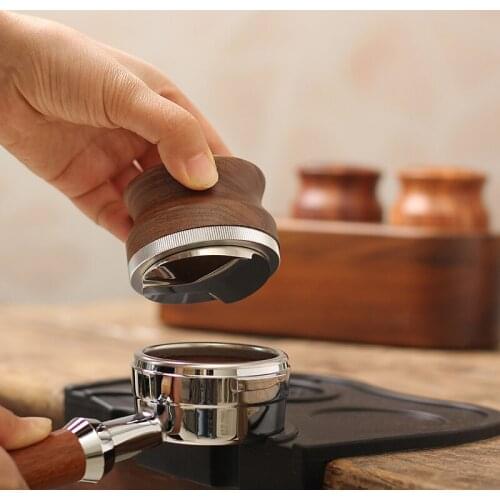 51/53/58.35/58mm Adjustable Stainless Steel Coffee Espresso Tamper Distribution Tool Available For Most Portafilter Barista Tool