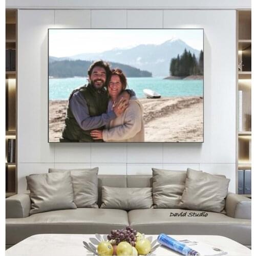 Hand Made Canvas Painting Portrait painting For Living Room OR For Home Decor