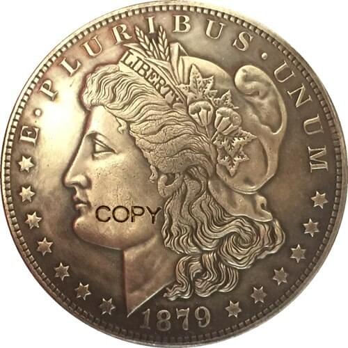 1879 United States $1 Dollar coins COPY Type 3