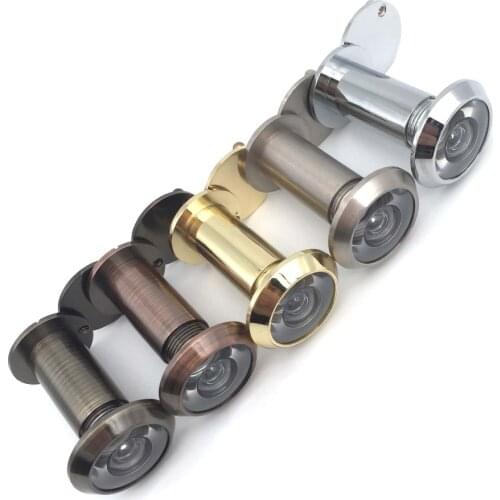 200 Degree Peephole Door Viewer Wide Angle Door Peephole for Home Security Door Viewer Wide Viewing Angle Peephole Adjustable