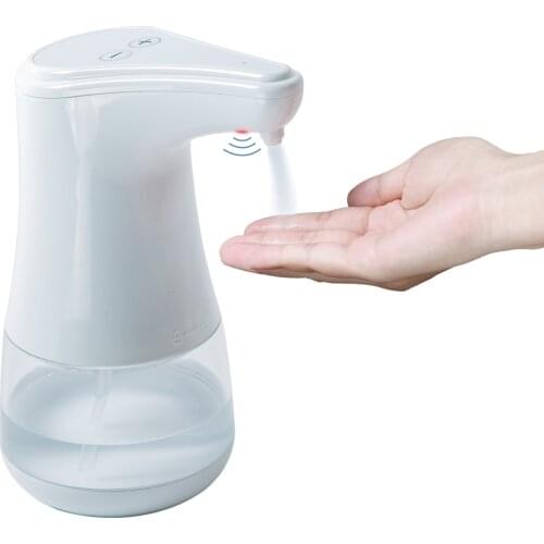 Automatic Spray Liquid Dispenser Mist Touchless Hands-free Infrared Motion Sensor Adjustable Watery Hand Atomizer Waterproof