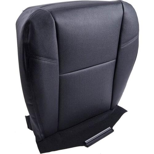 1x Driver Side Bottom Leather Seat Pad Mat Cover for Cadillac Escalade 2007-2014 Leather w/ Perforated Inserts Dropshipping