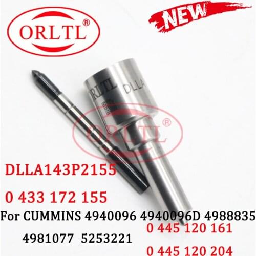 ORLTL common rail jet spray nozzle DLLA143P2155 DLLA 143P2155 (0 433 172 155) , Diesel Sprayer Nnozzle DLLA143P2155