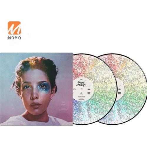 Halsey Manic Limited Painting Glue Color Plastic 2LP Gramophone Record