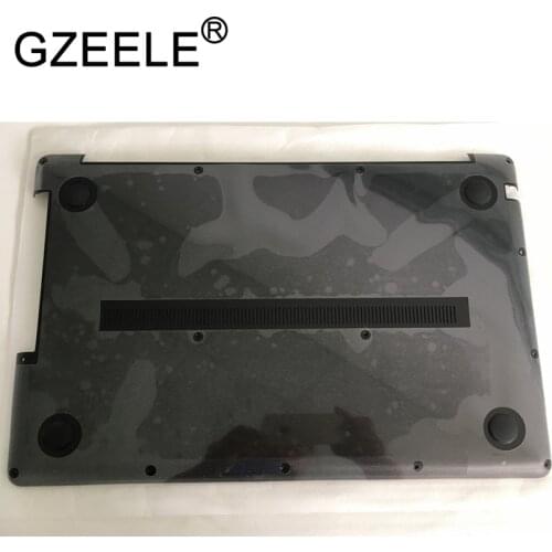 GZEELE NEW laptop Bottom Base Cover For ASUS N750 N750JV lower case D shell PN : 13NB04N1AM0401 13N0-QYA0301 BOTTOM CASE black