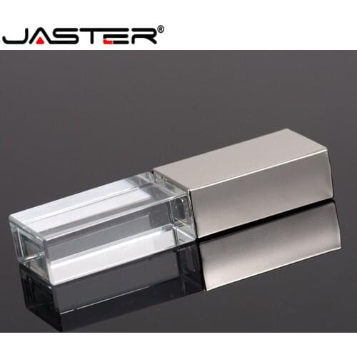 JASTER New Elegant Rose Gold Hot Pink Crystal usb 2.0 memory flash stick pen drive custom logo 4GB 8GB 16GB 32GB 64GB 128GB