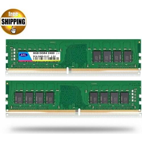 JZL LONG-DIMM PC4-19200 DDR4 2400MHz 8 GB / PC4 19200 DDR 4 2400 MHz 8GB LC17 288-PIN Desktop PC Computer Ram DIMM Memory Stick