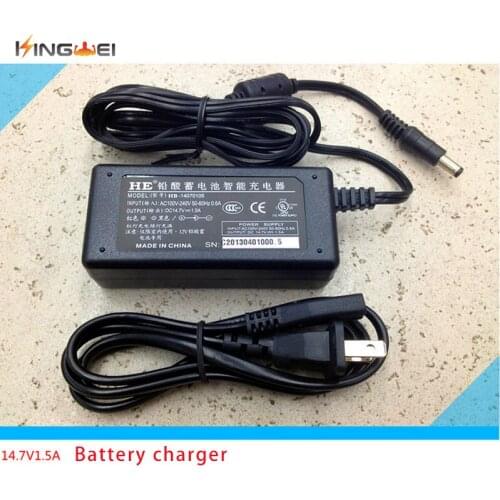 KingWei High Quality 12V Electric Motor Car Storage Battery Charger US EU UK Plug 14.7V 1.5A Lead Acid Battery Charger