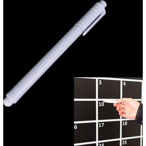 2PCS White Liquid Chalk Pen Marker Pens for Glass Windows Chalkboard Blackboard Office School Stationery Supplies Wholesale