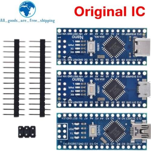 Type-C / Micro USB Nano 3.0 With the bootloader compatible Nano 3.0 controller for arduino CH340 USB driver 16Mhz ATMEGA328P