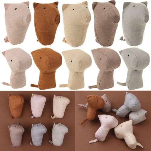 New Soft Plush Doll Baby Rattle Toy Cute Piggy Hand Bells Shaking Toy Newborn Early Educational Toy Toddler Kid Development Gift