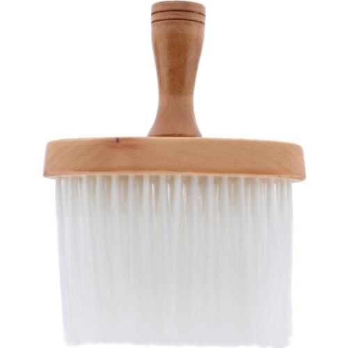 Barber Salon Large Head Neck Dust Clean Brush Cleaning Broken Hair Brushes
