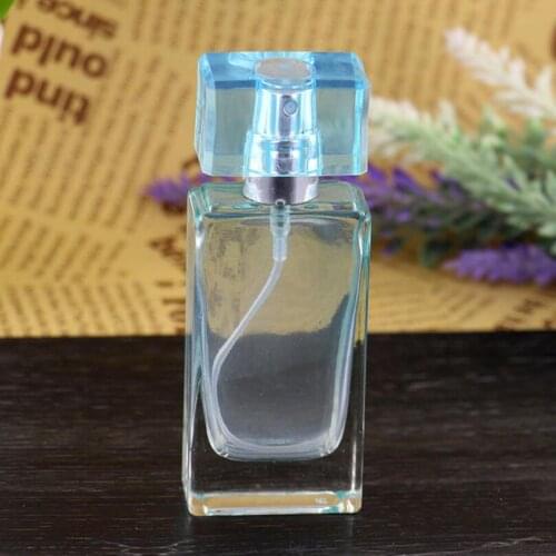 100pcs/lot Empty 30ml Spray Perfume Bottle With Sarin Cap 30cc Refillable Fragrance Container