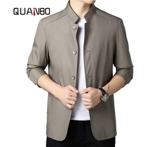 QUANBO Men's Demi Jackets