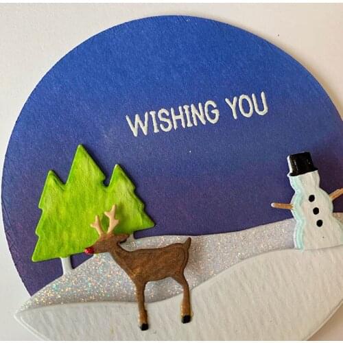 Snowflake and Christmas Reindeer Metal Cutting dies 2019 new Craft Dies for Embossing Paper Card making Scrapbooking Decoration