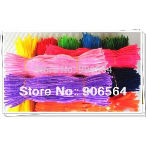 Free shipping WAVE FUZZY STICK CHENILLE STEM 12" Kid Art Craft,stocking flower accessories 200pcs/lot