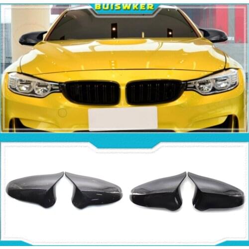 Carbon Mirror Cover for BMW M3 M4 F82 F83 F80 Replacement Rearview Side Mirror Cover Only Left Hand Drive