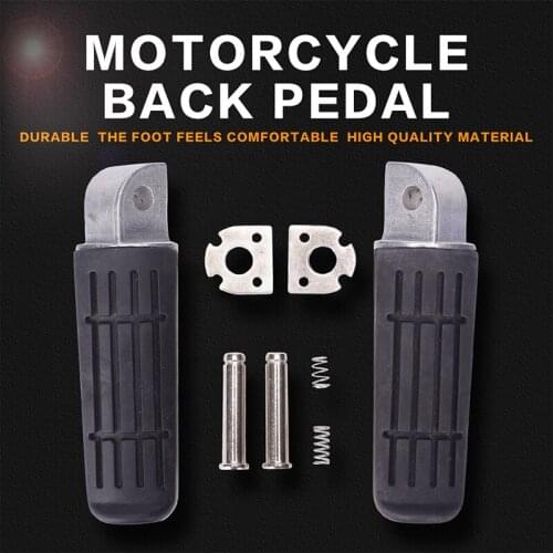 Rear Footrests Foot Peg Rests For Yamaha FZ6N FZ600 FZ1000 FZ6 FZ1 FZ1N FZ6S Motorcycle Accessories