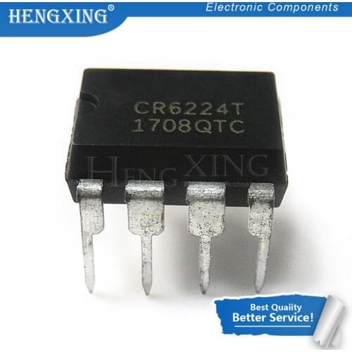 10pcs/lot CR6224T CR6224 6224 DIP-8 In Stock