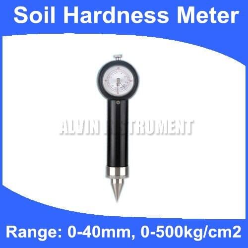 Free shipping Portable Soil Hardness Tester Meter