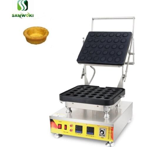 Electric round shape egg tart shell machine tart press Tart shell maker machine Flow heart cheese tart forming machine