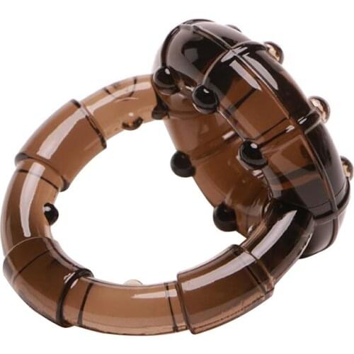 Cock Ring Time Delay Sex Toys for Men Testicles Massage Lock Penis Ring Penis Extension Erotic Toy Products for Adults