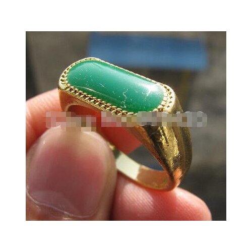 NATURAL jade RING MAN OR WOMAN YELLOW RING