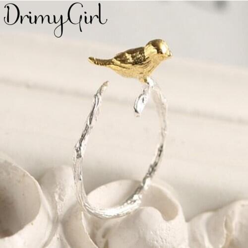 Charming Bohemian Ethnic Bird Ring For Women Female Fashion Finger Rings Girls Party Gift Gothic Jewelry