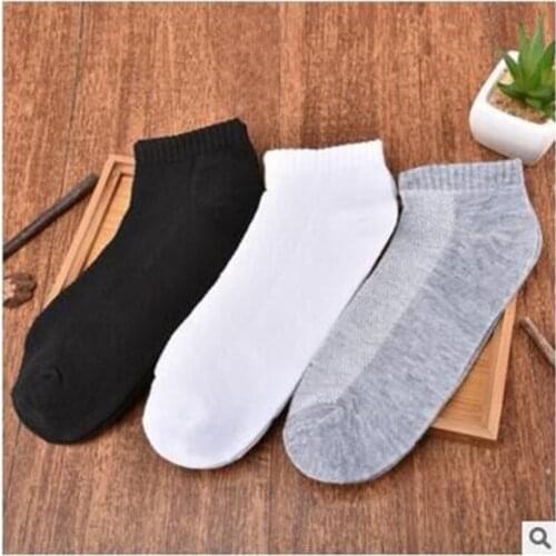 2020 Hot Breathable Mens Socks Short Ankle Socks Men Solid Mesh High Quality Male Boat Socks