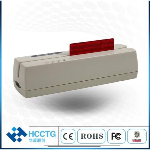 MSR Mini Magnetic Card Reader Programmable Mobile Reader Writer HCC206