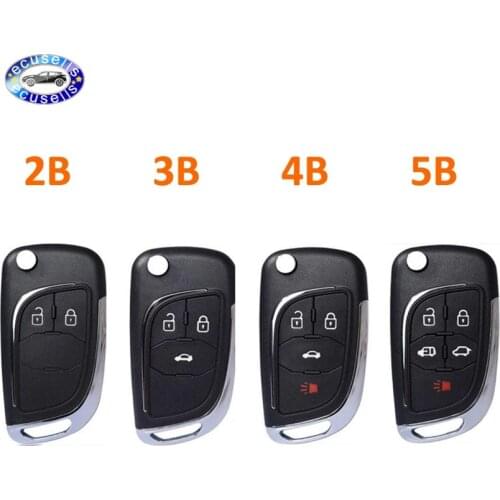2/3/4 / 5 Button Modified Flip Folding Remote Car Key Shell For Opel Vauxhall Insignia Astra For Chevrolet Lova/Aveo/Cruze