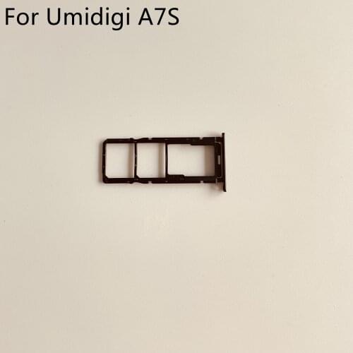 UMIDIGI A7S Used Sim Card Holder Tray Card Slot For UMIDIGI A7S MT6737 6.53"HD 1600*720 Free Shipping
